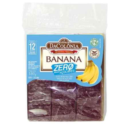 Banana Zero Açúcar 180g daColônia